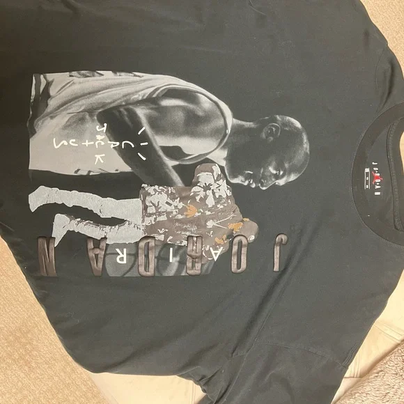 Travis Scott Jordan t-shirt sz XL mens - Picture 4 of 7